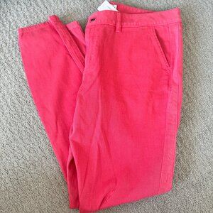 Vineyard Vines High Rise Skinny Pink Jeans with Stripe